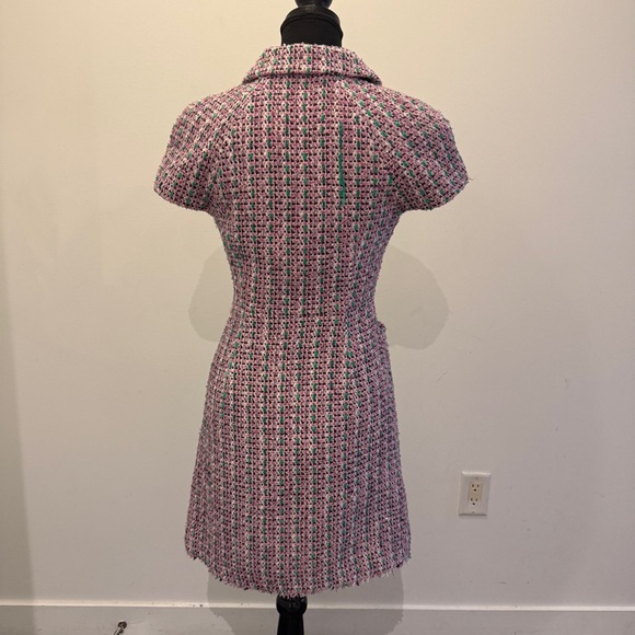 Kate Spade Pink Tweed Mini Dress - Picture 5 of 6